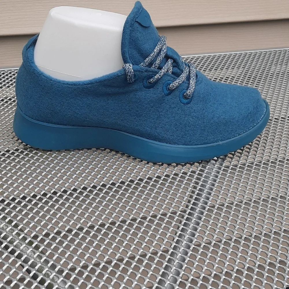 Allbirds The Wool Runners Merino Wool Tuke Teal Blue Women’s Size 6